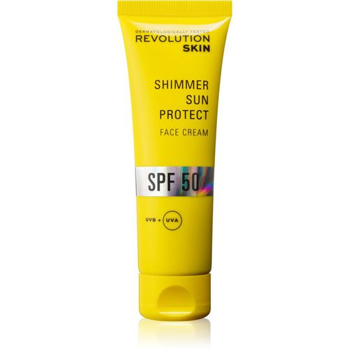 Sun Protect Shimmer crema protettiva illuminante SPF 50 50 ml - Revolution Skincare - Modalova