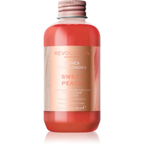 Tones For Blondes balsamo colorato per capelli biondi colore Sweet Peach 150 ml - Revolution Haircare - Modalova