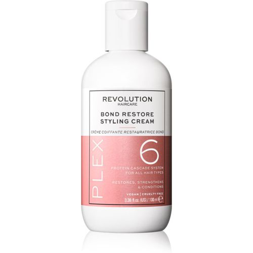 Plex No.6 Bond Restore Styling Cream tratamiento regenerador sin aclarado para cabello maltratado o dañado 100 ml - Revolution Haircare - Modalova