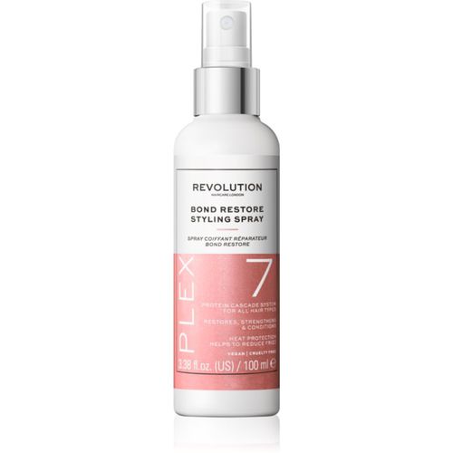 Plex No.7 Bond Restore Styling Spray acondicionador regenerador en spray para cabello maltratado por el calor 100 ml - Revolution Haircare - Modalova