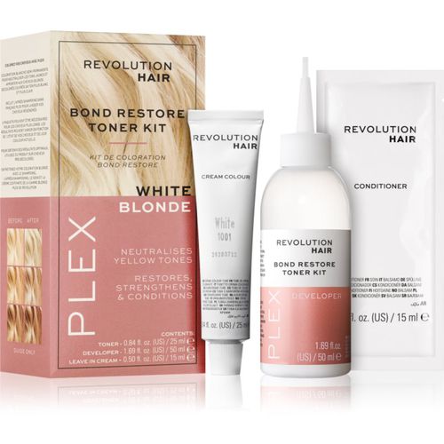 Plex Bond Restore Kit set per esaltare il colore dei capelli colore White Blonde - Revolution Haircare - Modalova