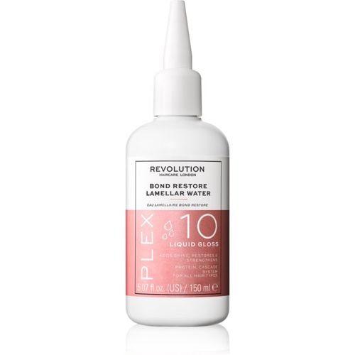 Plex No.10 Bond Restore Lamellar Water tratamiento regenerador intenso para cabello dañado y frágil 150 ml - Revolution Haircare - Modalova