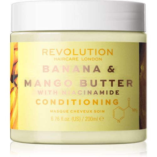 Hair Mask Banana & Mango Butter mascarilla intensa para un cuidado completo de cabello para cabello 200 ml - Revolution Haircare - Modalova