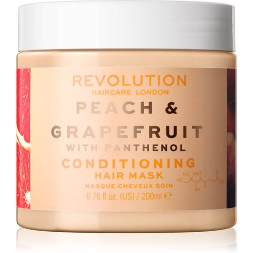 Hair Mask Peach & Grapefruit feuchtigkeitsspendende und aufhellende Maske für das Haar 200 ml - Revolution Haircare - Modalova