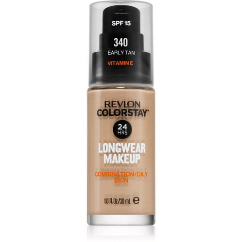 ColorStay™ fondotinta opacizzante lunga tenuta per pelli grasse e miste colore 340 Early Tan 30 ml - Revlon Cosmetics - Modalova