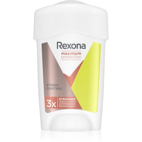 Maximum Protection Antiperspirant antitranspirante en crema 48h Stress Control 45 ml - Rexona - Modalova