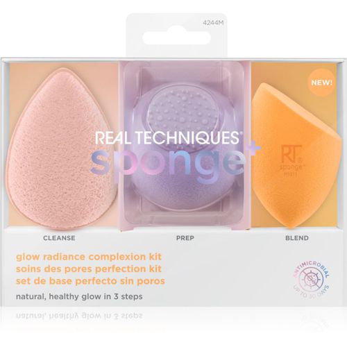 Sponge+ Glow Radiance set de aplicadores(para un look perfecto ) - Real Techniques - Modalova