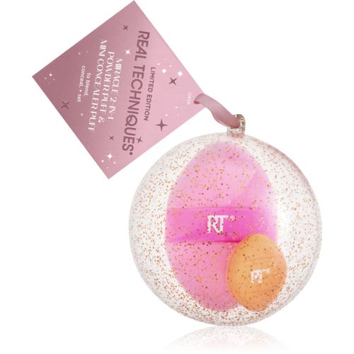 Miracle 2-in-1 Powder Puff Ornament esponja de maquillaje 2 uds - Real Techniques - Modalova