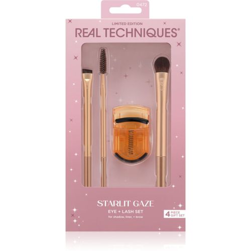 Starlit Gaze Eye + Lash Set set di pennelli per occhi e sopracciglia - Real Techniques - Modalova