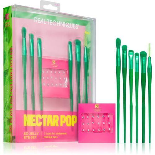 Nectar Pop set de brochas (para ojos y cejas) - Real Techniques - Modalova