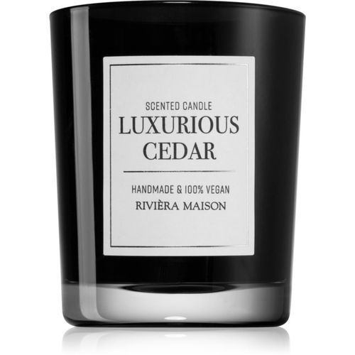 Scented Candle Luxurious Cedar Duftkerze M 480 g - Rivièra Maison - Modalova