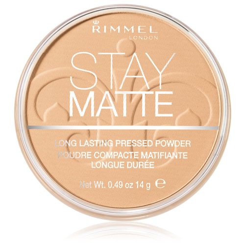 Stay Matte polvos tono 006 Warm Beige 14 g - Rimmel - Modalova