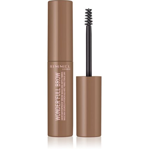 Wonder'Full Brow máscara de pestañas especial para cejas resistente al agua tono 001 Light 4.5 ml - Rimmel - Modalova