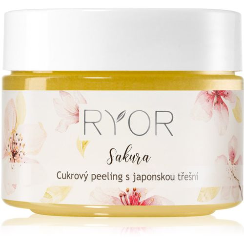 Sakura exfoliante de azúcar para nutrir y limpiar la piel con suavidad 325 g - RYOR - Modalova