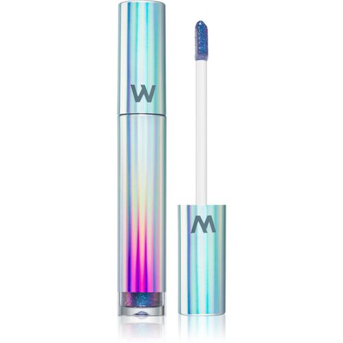 Wonder Blading Top Gloss brillo de labios con purpurina Blue Glitter 4 ml - WONDERSKIN - Modalova