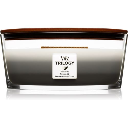 Trilogy Warm Woods Duftkerze mit holzdocht (hearthwick) 453.6 g - Woodwick - Modalova