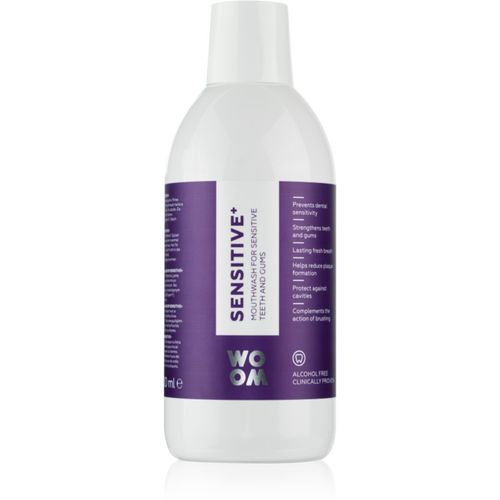 Sensitive+ Mouthwash collutorio per denti e gengive sensibili 500 ml - WOOM - Modalova