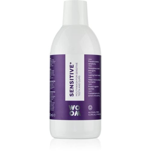 Sensitive+ Mouthwash enjuague bucal para dientes y encías sensibles 500 ml - WOOM - Modalova