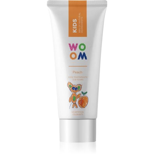 Kids Peach pasta de dientes para niños 50 ml - WOOM - Modalova