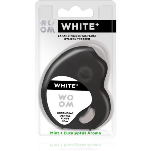 White+ Dental Floss hilo dental con cera 30 m - WOOM - Modalova