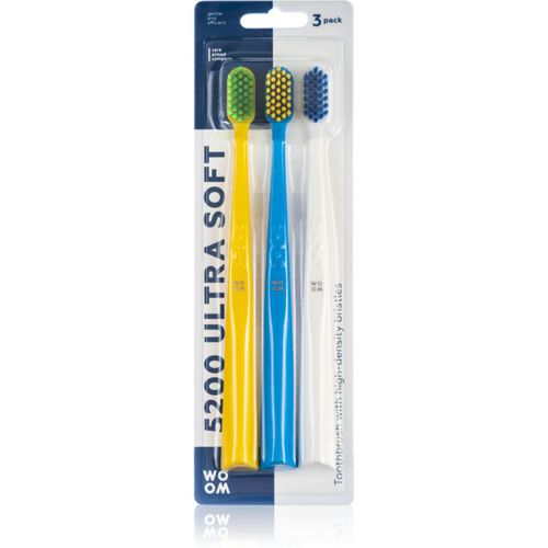 Toothbrush 5200 Ultra Soft cepillos de dientes 3 ud - WOOM - Modalova