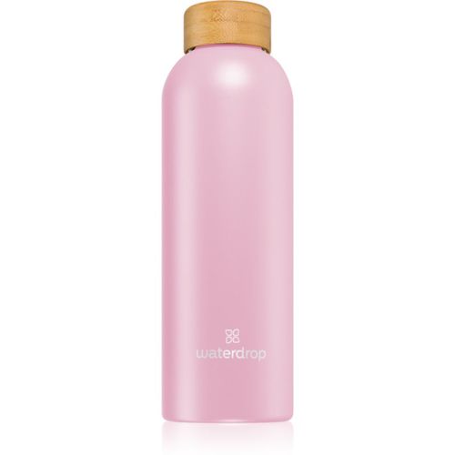 Thermo Steel bottiglia in acciaio inox per l’acqua colore Pastel Pink Matt 600 ml - Waterdrop - Modalova