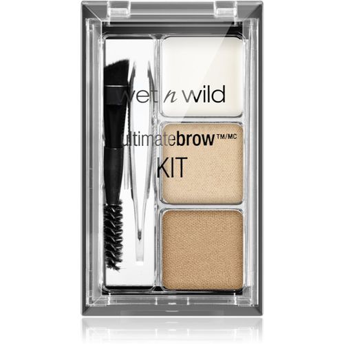 Ultimate Brow Set für perfekte Augenbrauen Farbton Soft brown 2,5 g - Wet n Wild - Modalova