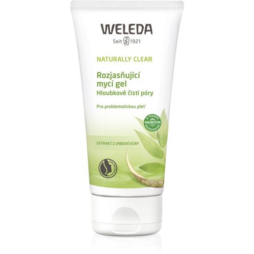 Naturally Clear gel limpiador con efecto iluminador para pieles problemáticas 100 ml - Weleda - Modalova