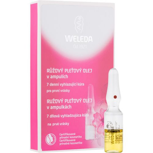 Rose crema facial en ampollas - tratamiento de 7 días 7x0.8 ml - Weleda - Modalova