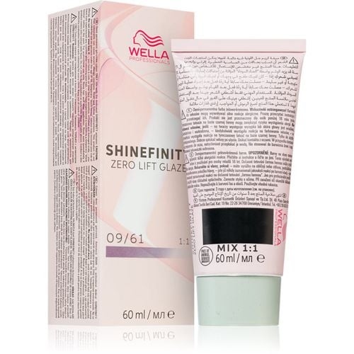 Shinefinity Zero Lift Glaze tinte semi-permanente para el cabello tono 09/61 - Iced Platinum 60 ml - Wella Professionals - Modalova