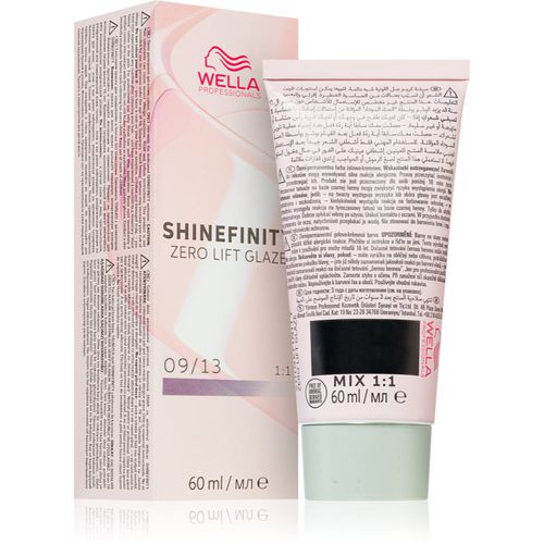 Shinefinity Zero Lift Glaze tinte semi-permanente para el cabello tono 09/13 - Toffee Milk 60 ml - Wella Professionals - Modalova