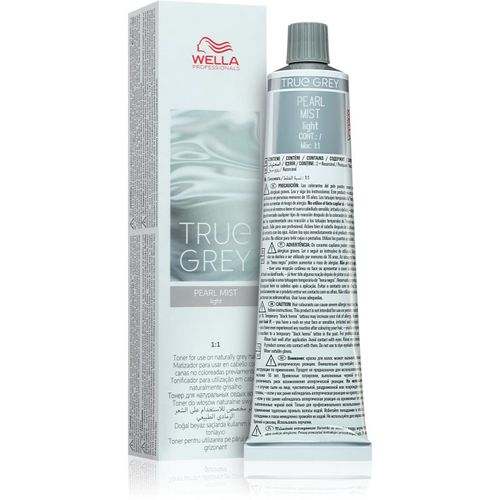 True Gray crema con color para cabello con canas Pearl Mist Light 60 ml - Wella Professionals - Modalova