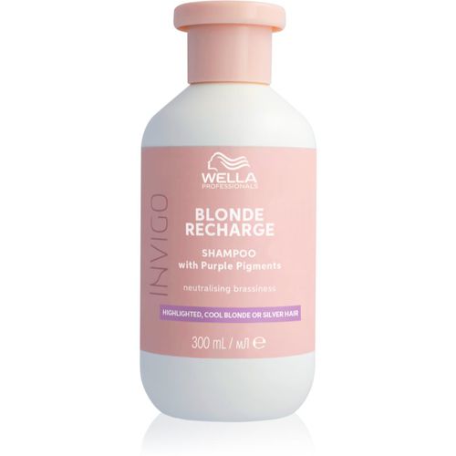 Invigo Blonde Recharge champú para cabello rubio neutralizante para tonos amarillos 300 ml - Wella Professionals - Modalova