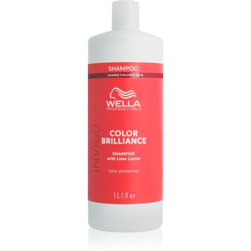 Invigo Color Brilliance acondicionador para cabello abundante, grueso o rizado para cabello teñido 1000 ml - Wella Professionals - Modalova