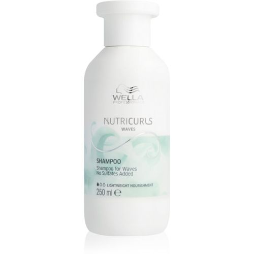 Nutricurls Waves champú hidratante con fórmula ligera para cabello ondulado 250 ml - Wella Professionals - Modalova