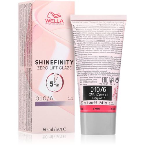 Shinefinity Zero Lift Glaze colorazione semi-permanente per capelli colore 010/6 Lavender Flash 60 ml - Wella Professionals - Modalova