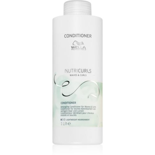 Nutricurls Waves & Curls acondicionador nutritivo para facilitar el peinado 1000 ml - Wella Professionals - Modalova