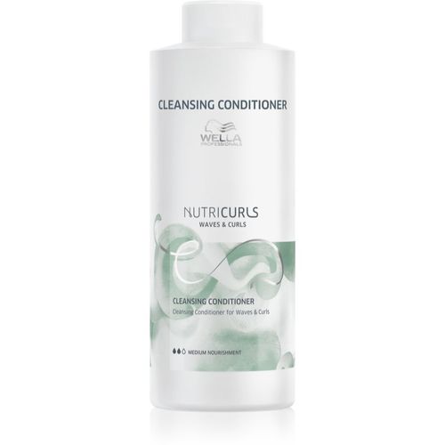 Nutricurls Waves & Curls acondicionador limpiador para cabello ondulado y rizado 1000 ml - Wella Professionals - Modalova