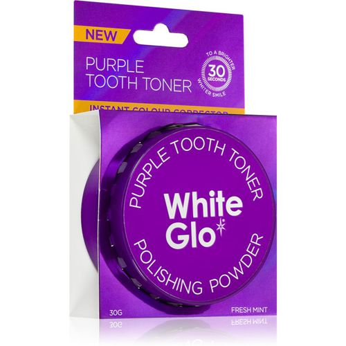 Purple Tooth Toner Powder polvere dentale sbiancante 30 g - White Glo - Modalova