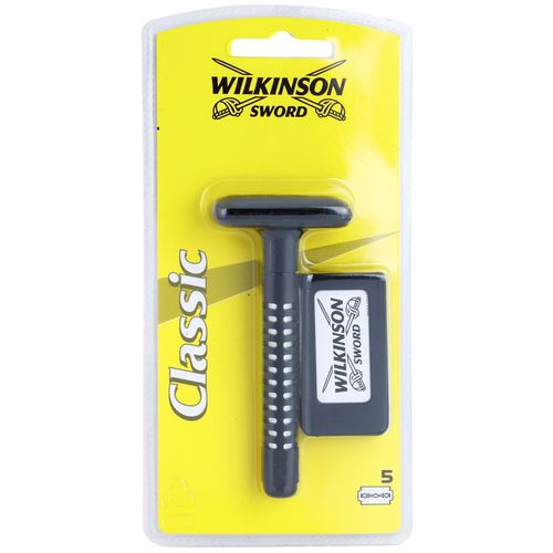 Classic rasoio + lamette di ricambio 5 pz 1 pz - Wilkinson Sword - Modalova