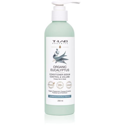 Eucalyptus Sebum Control & Volume Conditioner balsamo volumizzante per capelli grassi 250 ml - T-LAB Organics - Modalova