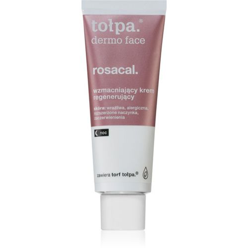 Dermo Face Rosacal crema de noche regeneradora para pieles sensibles con tendencia a las rojeces 40 ml - Tołpa - Modalova