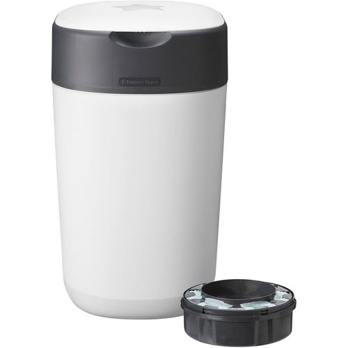 Twist & Click White cubo de basura para pañales + estuche de recambio 1 ud - Tommee Tippee - Modalova