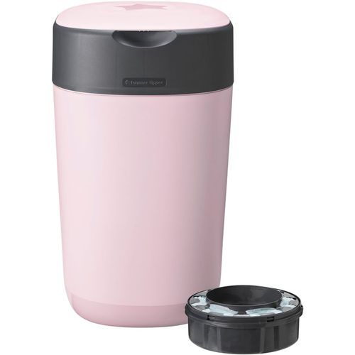 Twist & Click Pink cubo de basura para pañales + estuche de recambio 1 ud - Tommee Tippee - Modalova