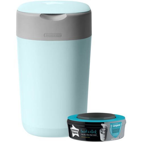 Twist & Click Blue cubo de basura para pañales + estuche de recambio 1 ud - Tommee Tippee - Modalova