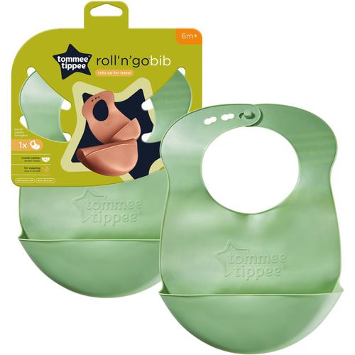 Roll'n'go babero Green 6 m+ 1 ud - Tommee Tippee - Modalova