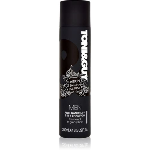 Men Shampoo und Conditioner 2 in 1 gegen Schuppen 250 ml - TONI&GUY - Modalova