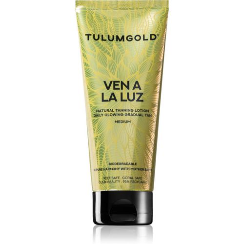 Tulumgold Ven A La Luz Natural Tanning Lotion Medium Bräunungscreme für Solariumaufenthalte 200 ml - Tannymaxx - Modalova