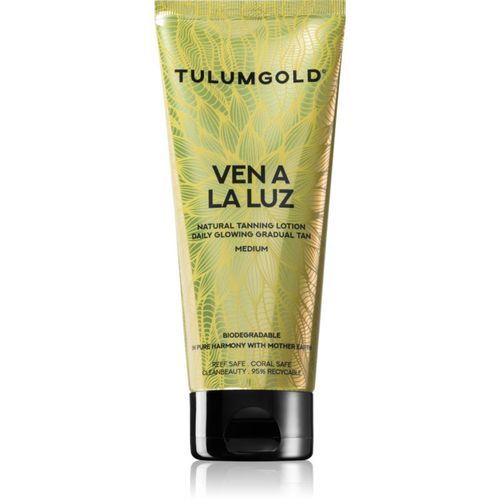 Tulumgold Ven A La Luz Natural Tanning Lotion Medium crema bronceadora para solárium 200 ml - Tannymaxx - Modalova