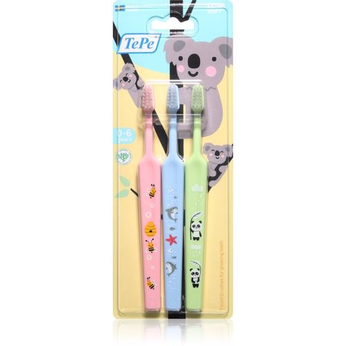 Mini 0-3 year cepillos de dientes 3 ud - TePe - Modalova